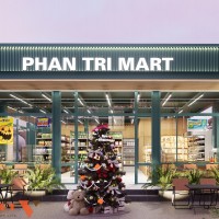 Thiết kế siêu thị 120m² Phan Trí Mart tại Đà Nẵng 